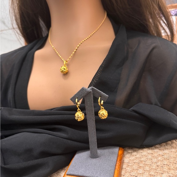 Jewelry Sets for Women, 24k Gold Plated Jewelry Sets, Jewelry Sets, Gift for Her - Picture 6 of 6